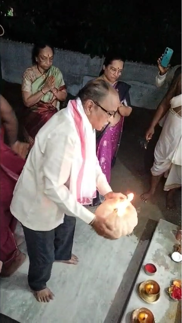  Inauguration of Senior Citizen Association building at 5.00 A.M. 